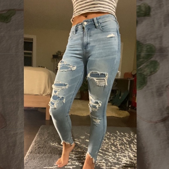 American Eagle Outfitters Denim - 360 ne(x)t level stretch super hi rise jegging